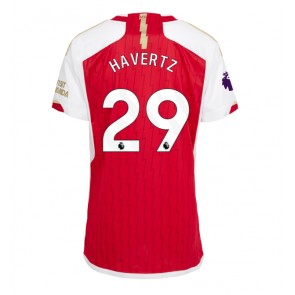 Arsenal Kai Havertz #29 Replica Home Stadium Shirt for Women 2023-24 Short Sleeve